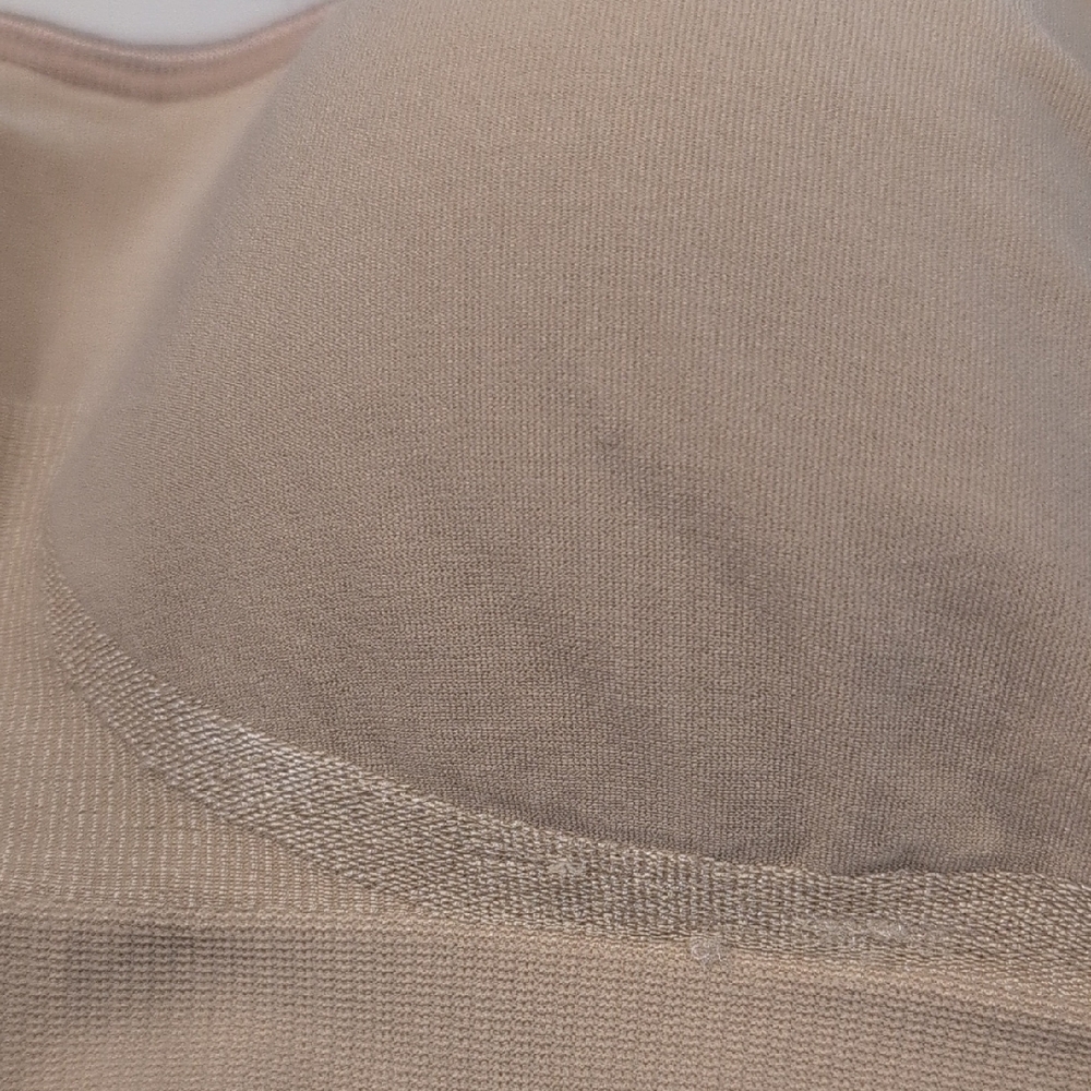 Seamless Tan Women's Bra Size L - Picture 7 of 9